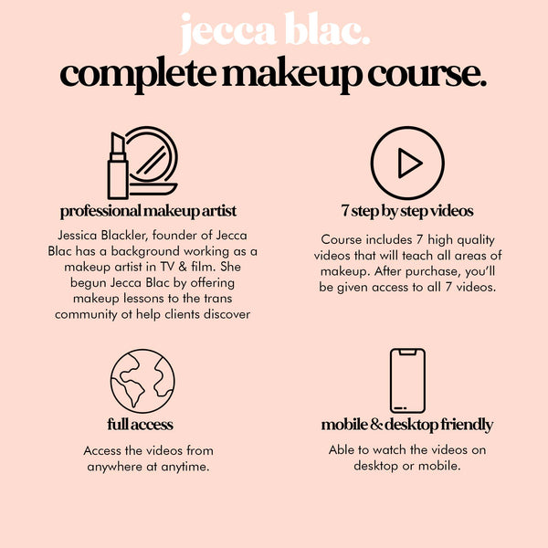 Complete Makeup Course (7 Lessons Pre Recorded)