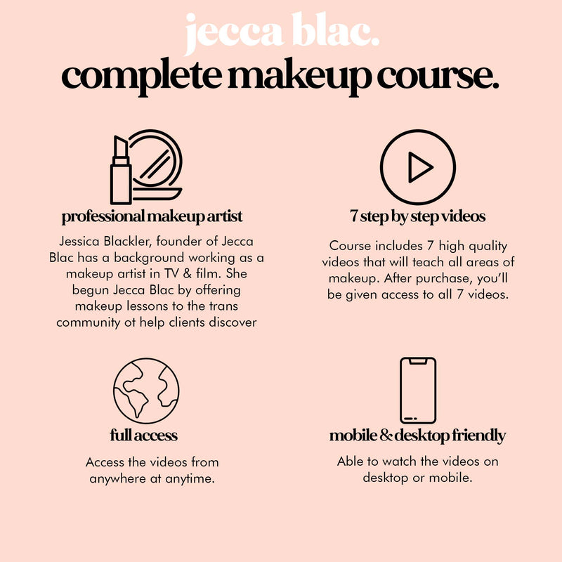 Rafflesia Arnoldi raid George Hanbury Complete Makeup Course (7 Lessons Pre Recorded) – Jecca Blac